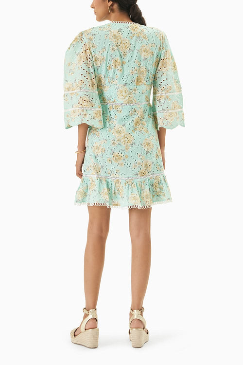 Light Blue Short Dress