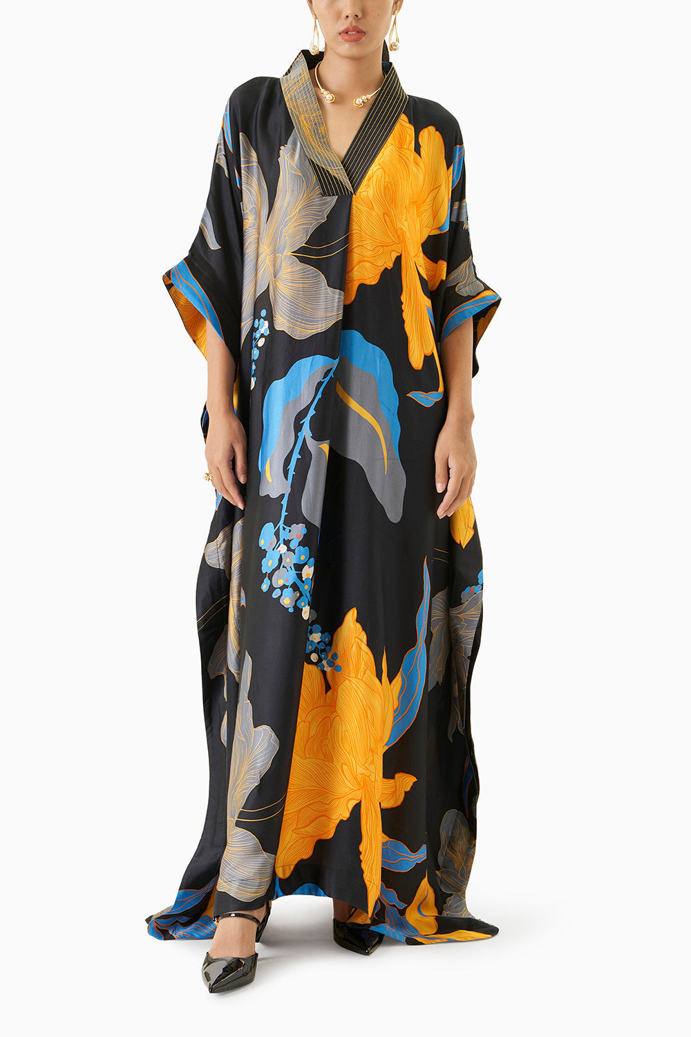 Starry Night Kaftan Dress