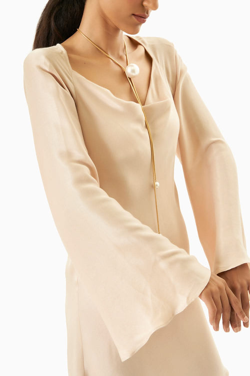 Champagne Poppy Dress