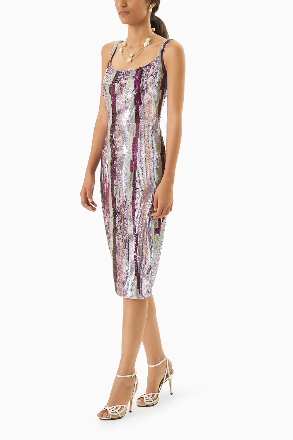 Multicolour Sequin Dress