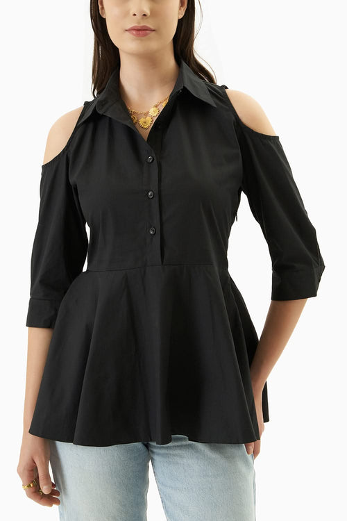 Black Zoe Shirt