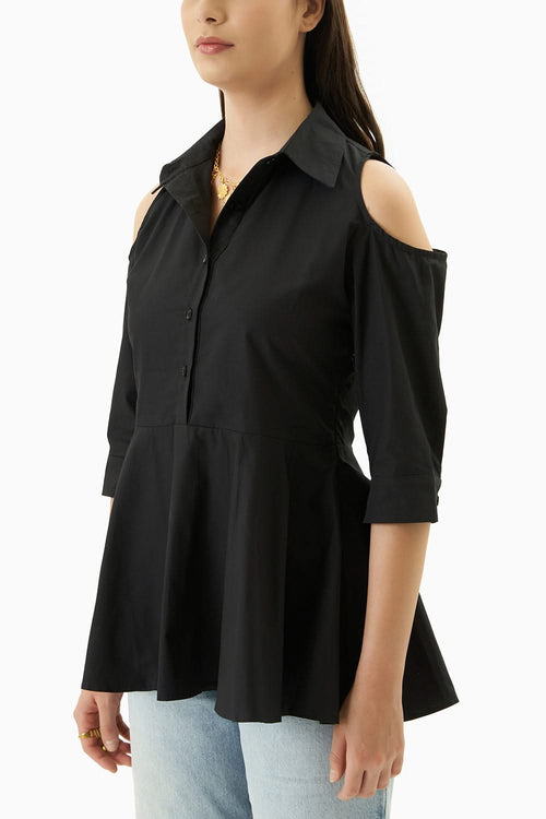 Black Zoe Shirt