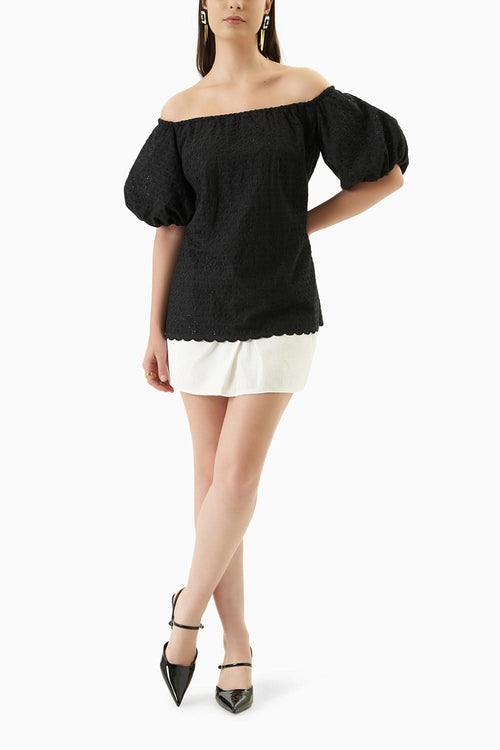 Black Natalia Top