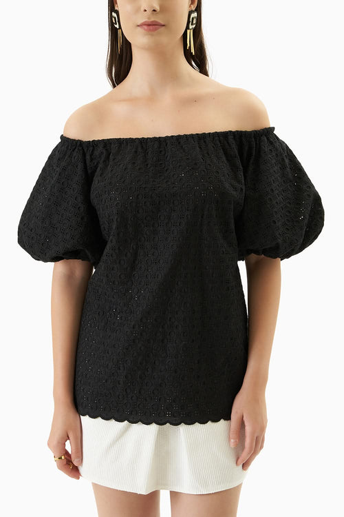Black Natalia Top