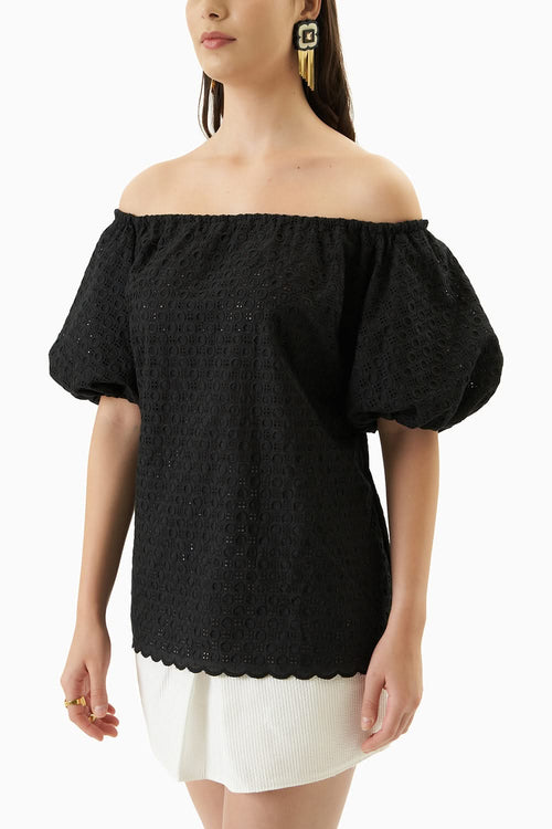 Black Natalia Top