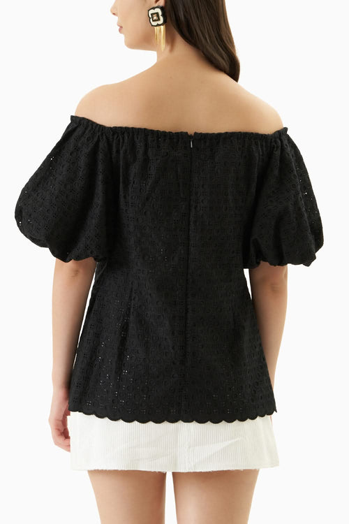 Black Natalia Top