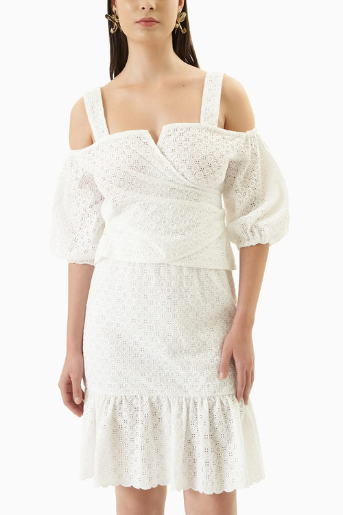 Off White Bettina Top